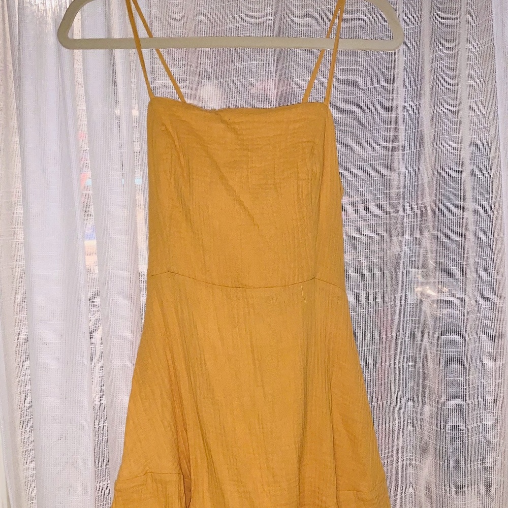 Nasty Gal Yellow Sundress